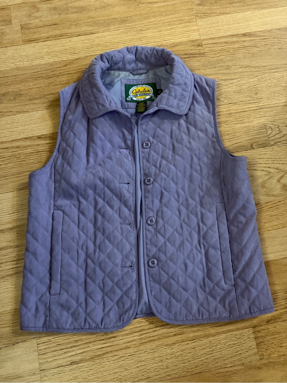 Cabela's women’s Quilted Lavender Vest